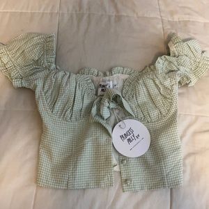 Princess Polly Gingham Top